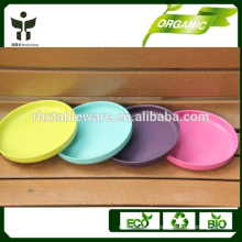 eco-friendly and disposable feature bamboo fiber dinnerware dishes&plates